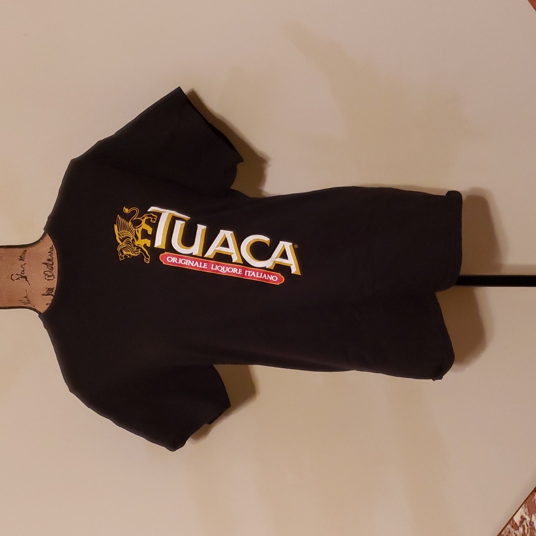 Black Tuaca Tee Shirt.